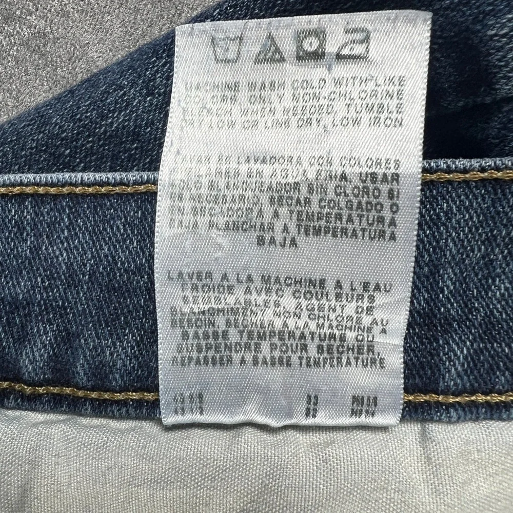 Lee Regular Fit Jeans Mens 42x32‎ Blue Straight Leg Denim Medium Wash Classic